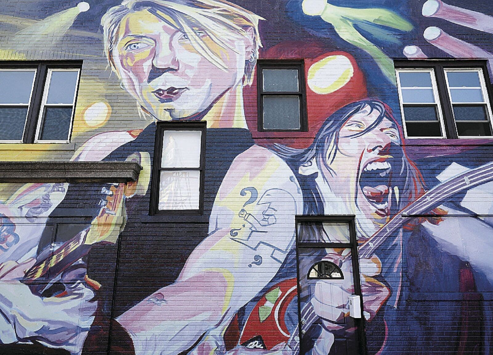 Goo Goo Dolls mural on Hertel Ave